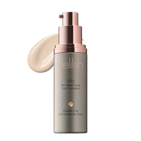 delilah ALIBI THE PERFECT COVER makiažo pagrindas, 30 ml, Umber