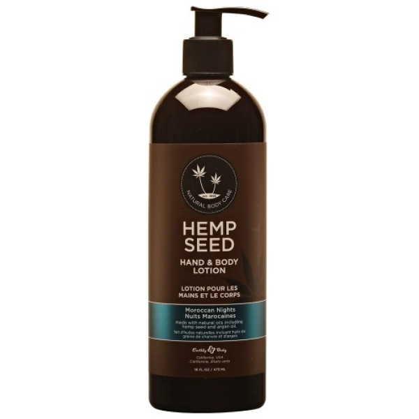 Hemp Seed rankų ir kūno pienelis Morrocan Nights, 473 ml