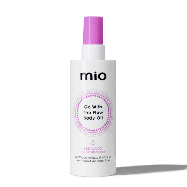 mio GO WITH THE FLOW raminantis kūno aliejus, 130 ml