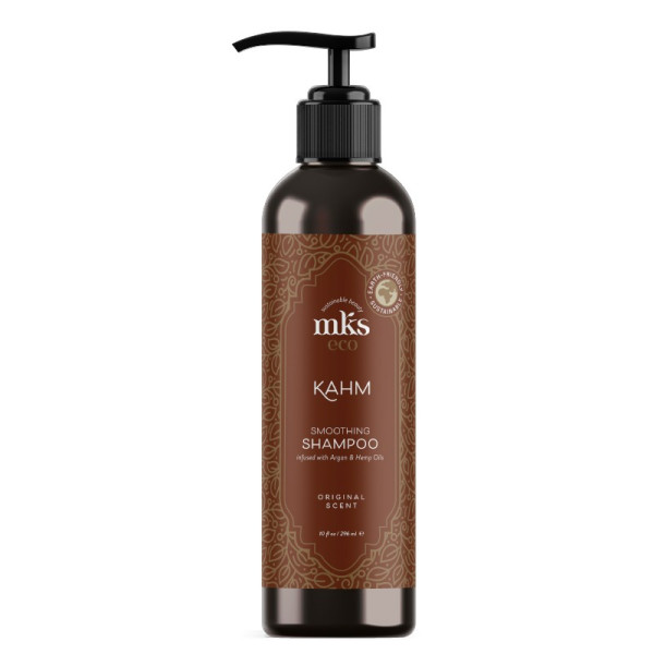 MKS eco (Marrakesh) KAHM SMOOTHING SHAMPOO plaukus tiesinantis šampūnas, 296 ml