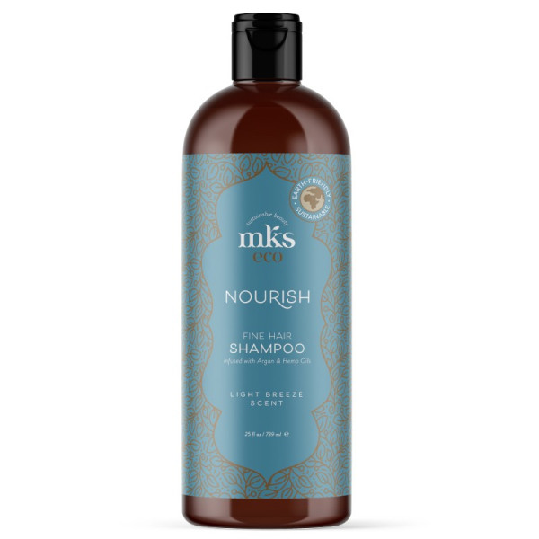 MKS eco (Marrakesh) NOURISH SHAMPOO LIGHT BREEZE maitinantis šampūnas ploniems plaukams, 739 ml