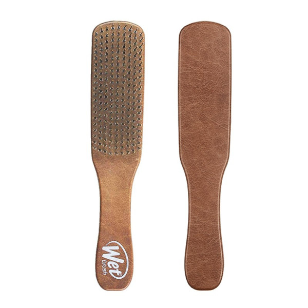 WETBRUSH MEN'S DETANGLER vyriškas plaukų šepetys, rudas