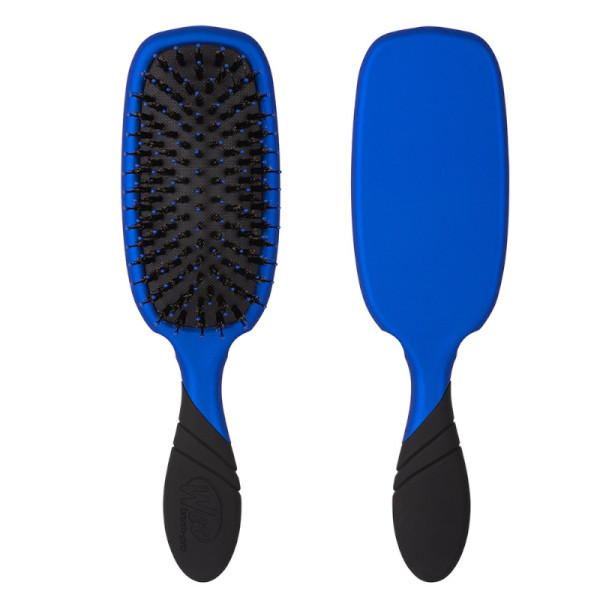 WETBRUSH PRO SHINE ENHANCER Royal Blue plaukų šepetys su šerno šereliais