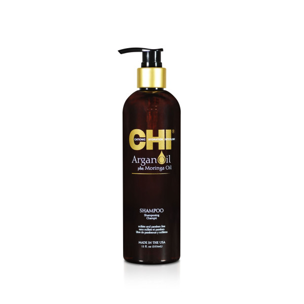 CHI Argan Oil šampūnas su argano ir moringų aliejumi, 355 ml