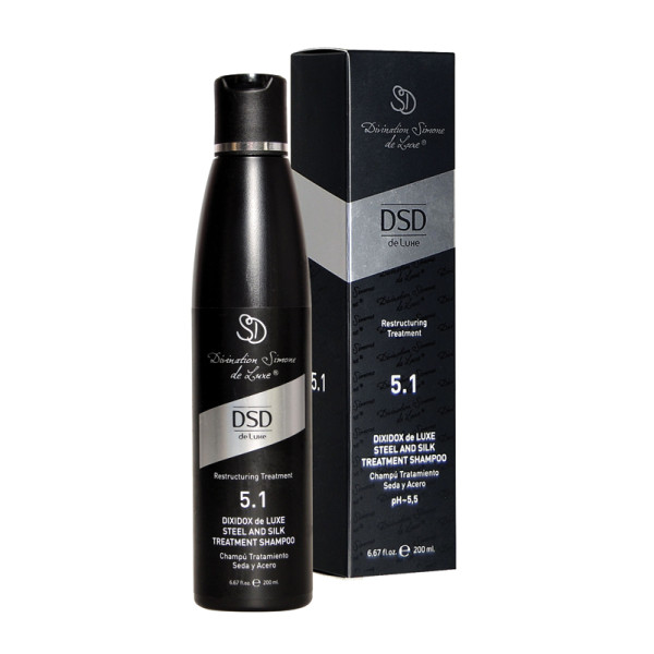 DSD Deluxe Dixidox de Luxe  DSD 5.1 intensyvus šampūnas su šilku, 200 ml