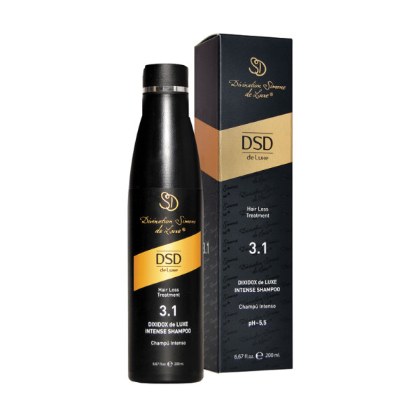 DSD Deluxe Dixidox de Luxe Intense Shampoo DSD 3.1 intensyvus šampūnas, 200 ml