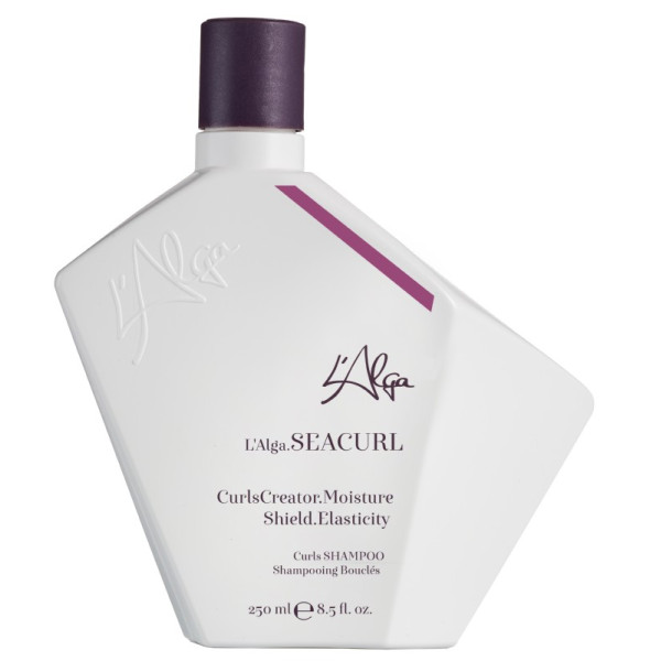 L'Alga Seacurl Shampoo drėkinantis šampūnas garbanotiems plaukams, 250 ml