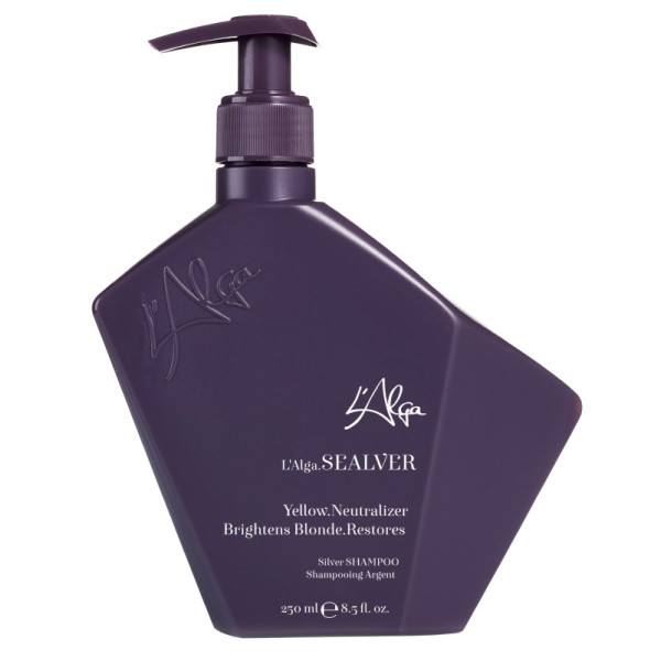 L'Alga Sealver Shampoo geltonumą neutralizuojantis šampūnas šviesiems plaukams, 250 ml