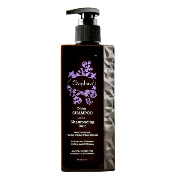 Saphira Divine Shampoo intensyviai drėkinantis šampūnas ypač sausiems, besipučiantiems, besigarbanojantiems plaukams, 1000 ml