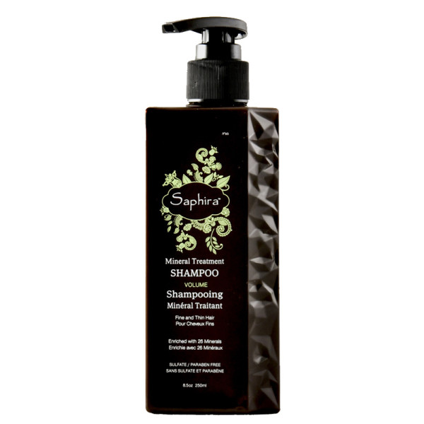 Saphira Mineral Treatment Volume Shampoo apimties suteikiantis šampūnas plaukams, 250 ml