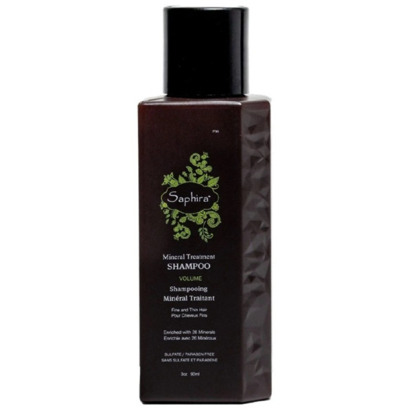 Saphira Mineral Treatment Volume Shampoo apimties suteikiantis šampūnas plaukams, 90 ml