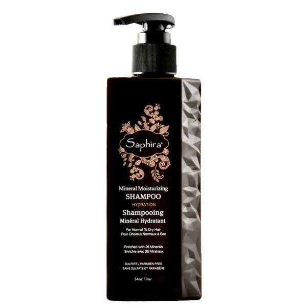 Saphira Moisturizing Shampoo drėkinamasis šampūnas plaukams  su Negyvosios jūros mineralais, 1000 ml