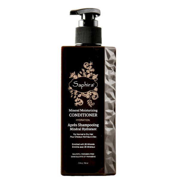 Saphira Mineral Moisturizing Conditioner drėkinamasis kondicionierius plaukams su Negyvosios jūros mineralais, 1000 ml