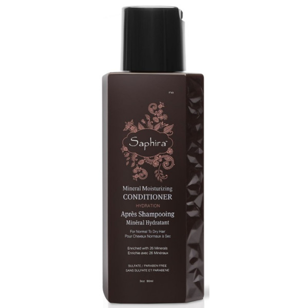 Saphira Mineral Moisturizing Conditioner drėkinantis kondicionierius su Negyvosios jūros mineralais, 90 ml