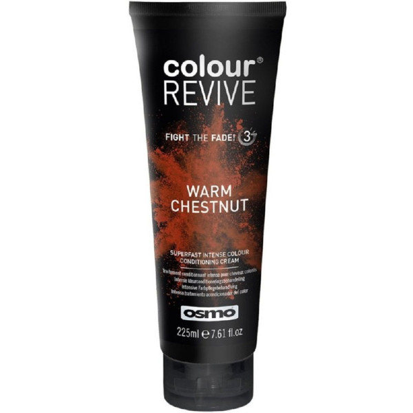 Osmo Colour Revive Warm Chestnut dažanti, plaukus kondicionuojanti kaukė, 225 ml