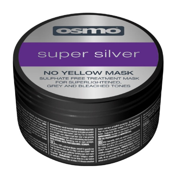 Osmo Super Silver No Yellow Mask ypač pilkinanti plaukų kaukė, 100 ml