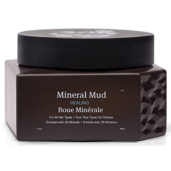 Saphira Mineral Mud kaukė-mineralinis purvas plaukams su Negyvosios jūros mineralais, 500 ml