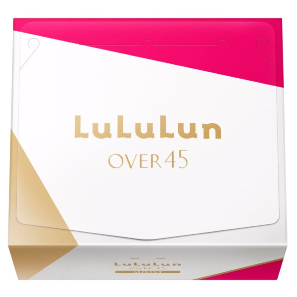 LuLuLun Over 45 Camellia 32 Pack vienkartinių intensyviai drėkinančių ir saugančių nuo senėjimo veido kaukių rinkinys, 32 vnt.