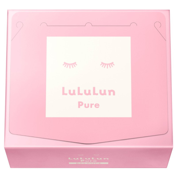 LuLuLun Pure Balance Mask 36 Pack vienkartinių veido kaukių rinkinys, atkuria veido odos pusiausvyrą, 36 vnt.