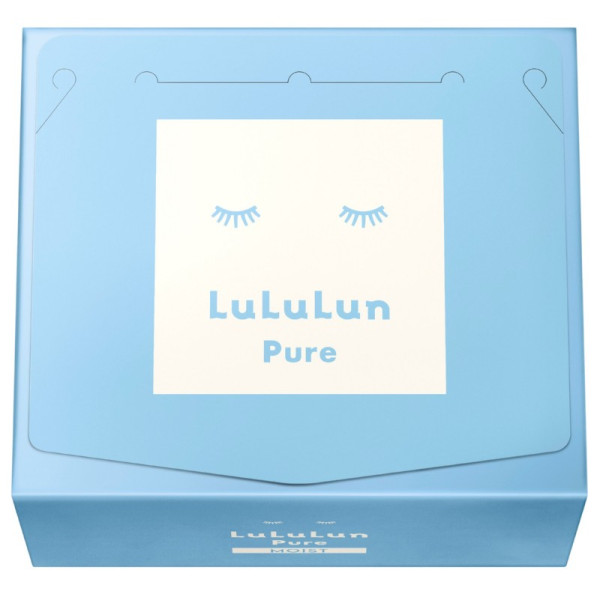 LuLuLun Pure Moist Mask 32 Pack intensyviai drėkinančių vienkartinių veido kaukių rinkinys, 32 vnt.
