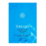 Terrazen Aqua Recharge Treatment Mask lakštinė, drėkinanti veido kaukė sausai veido odai, 27 ml