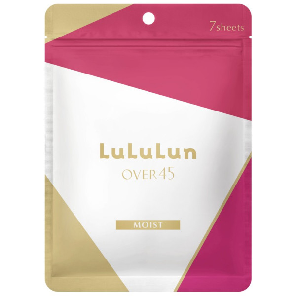 Vienkartinių veido kaukių rinkinys LuLuLun Over 45 Camellia 7 Pack, intensyviai drėkina, saugo odą nuo senėjimo, 7 vnt.