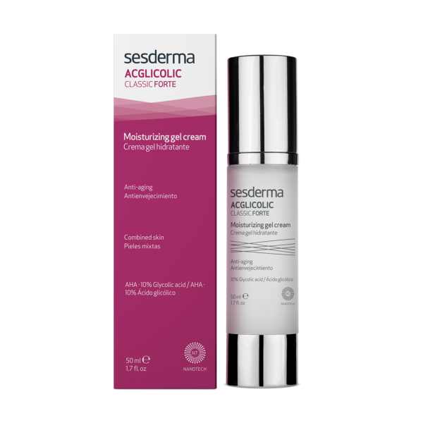 Sesderma Acglicolic Classic drėkinamasis gelinis kremas, 50 ml