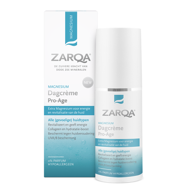 Zarqa Magnesium dieninis kremas brandžiai odai, 50 ml