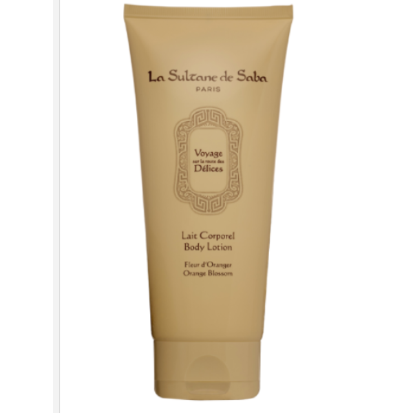 La Sultane de Saba Fleur d’Oranger Orange Blossom Body Lotion apelsinų žiedų kvapo kūno losjonas, 200 ml