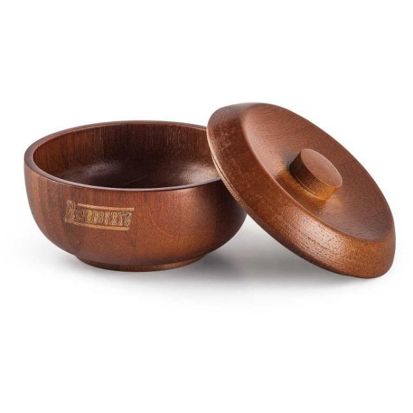 Beardburys Wooden Bowl natūralaus medžio skutimosi dubuo