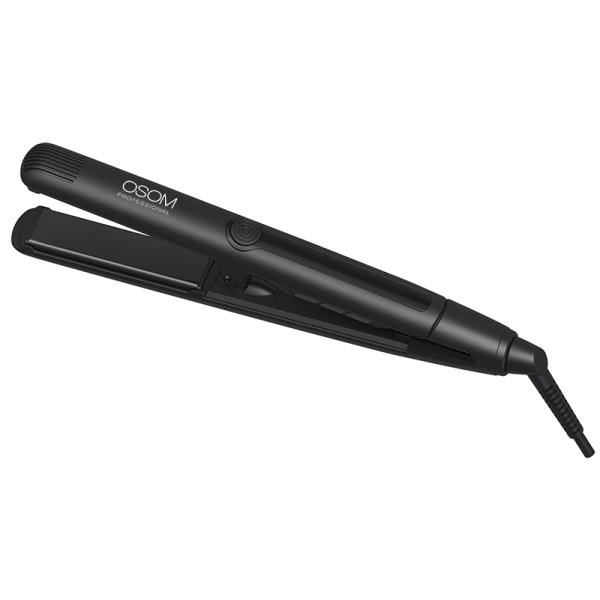 Osom Professional Black Hair Straightener Plaukų tiesintuvas, juodos spalvos, 25 mm, 48 W, 130 - 230°C