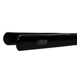 OSOM Professional plaukų tiesintuvas 150-230C, juodos spalvos, su titano plokštelėmis