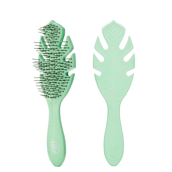 WETBRUSH GO GREEN DETANGLER GREEN plaukų šepetys