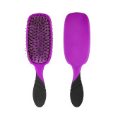 WETBRUSH PRO SHINE ENHANCER plaukų šepetys su šerno šereliais, violetinis