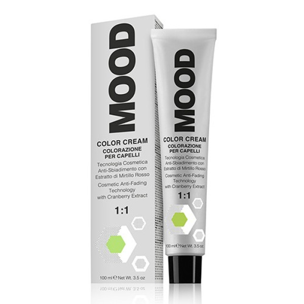 MOOD COLOR CREAM 6.34 DARK GOLDEN COPPER BLONDE plaukų dažai, 100 ml