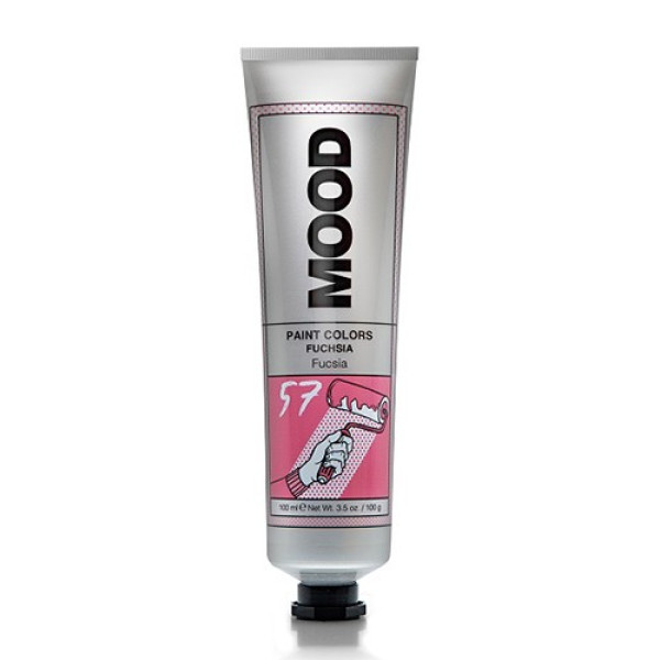 MOOD PAINT COLOUR FUCHSIA pusiau ilgalaikiai plaukų dažai, 100 ml