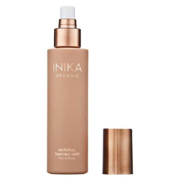 INIKA Organic Natural Tanning Mist savaiminio įdegio dulksna, 120 ml