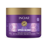 INOAR Speed Blond Mask - plaukų kaukė šviesiems plaukams 500 g