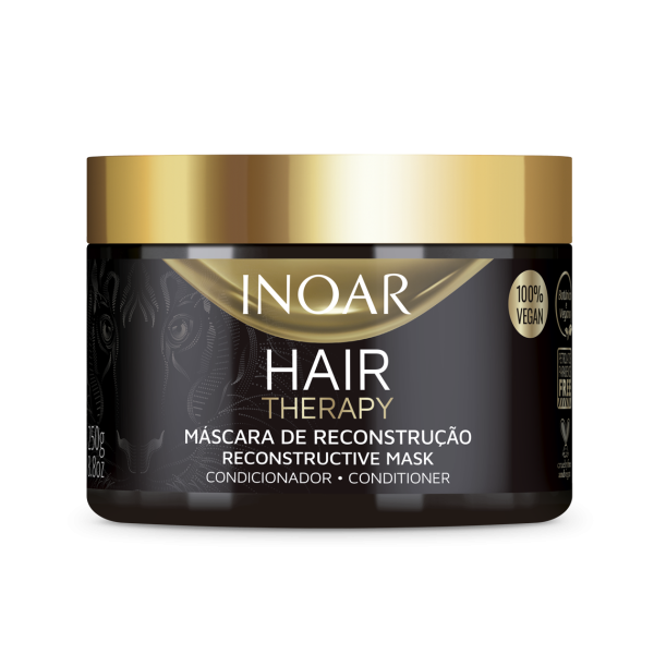 INOAR Hair Therapy Mask plaukus puoselėjanti plaukų kaukė, 250 g