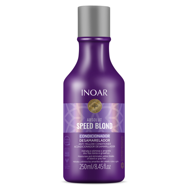 INOAR Speed Blond Conditioner kondicionierius šviesiems plaukams, 250 ml