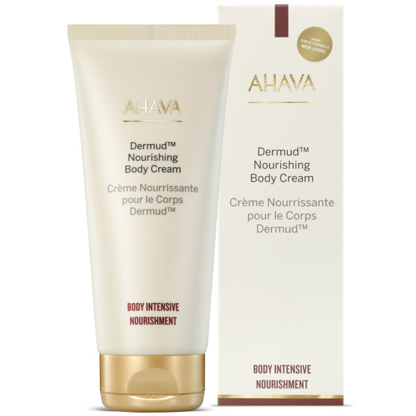 AHAVA Dermud™ Nourishing Body Cream maitinamasis kūno kremas, 200 ml