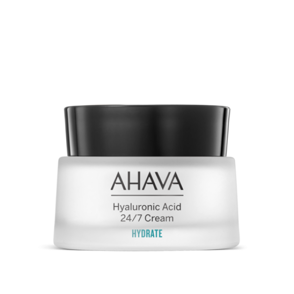 AHAVA Hydrate Hyaluronic Acid 24/7 Cream veido kremas su hialurono rūgštimi, 50 ml