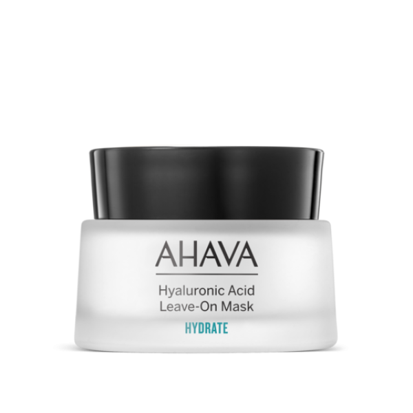 AHAVA Hydrate Hyaluronic Acid Leave On Mask nenuplaunama kaukė su hialurono rūgštimi, 50 ml