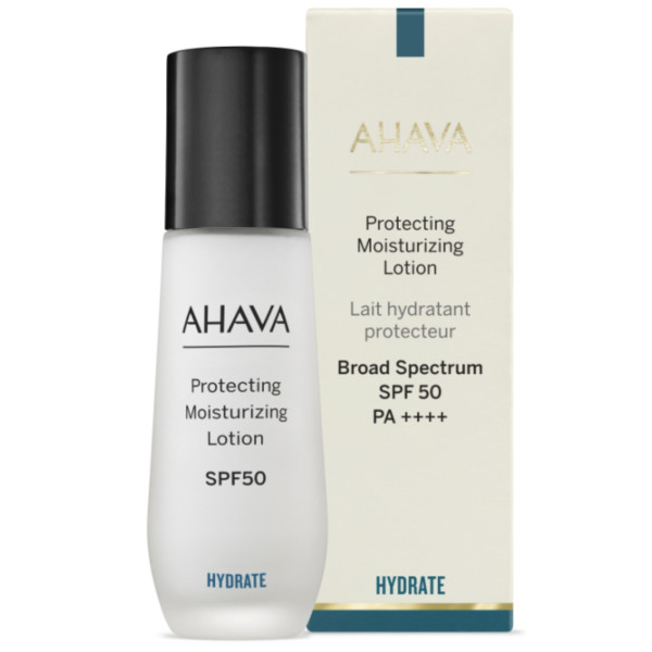 AHAVA Protecting Moistorizing Lotion SPF 50 apsauginis drėkinantis veido losjonas, 50 ml