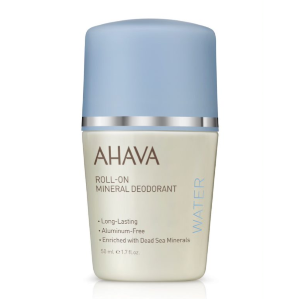 AHAVA Roll-On Mineral Deodorant dezodorantas moterims, 50 ml