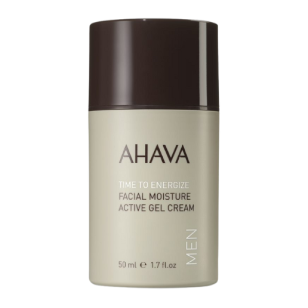 AHAVA Time To Energize Men’s Facial Moisture Active Gel Cream drėkinamasis gelinis kremas vyrams, 50 ml