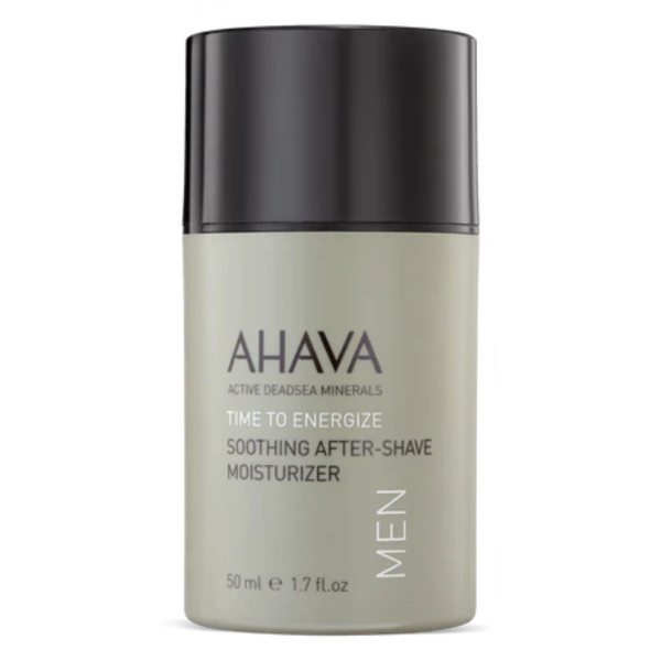 AHAVA Time To Energize Men's Soothing After-Shave Moisturizer raminamasis veido kremas po skutimosi, 50 ml