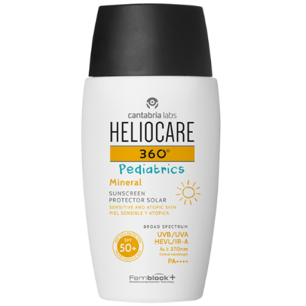HELIOCARE 360 Pediatrics apsauga nuo saulės su mineraliniais filtrais vaikams ir kūdikiams SPF 50+, 50 ml