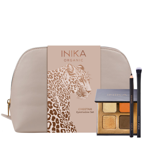 INIKA Cheetah Eyeshadow Set akių šešėlių rinkinys