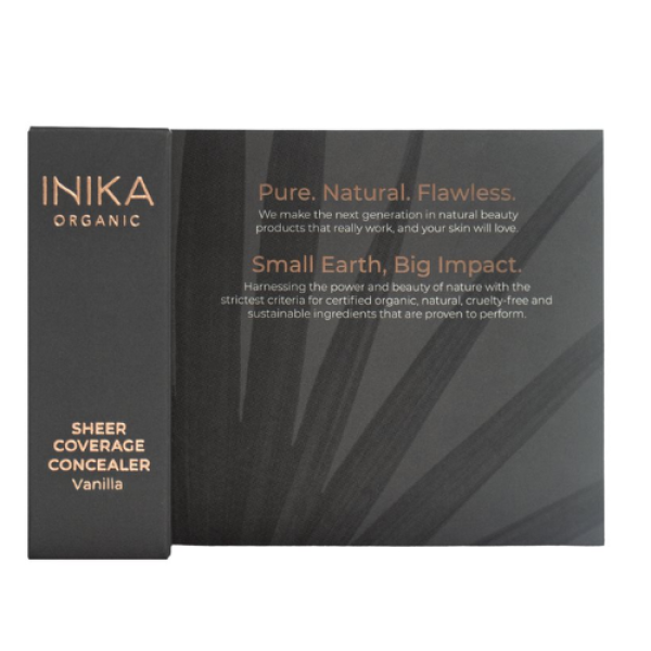 INIKA sertifikuota organiška lengvo maskavimo priemonė - vanilla, 4 ml